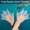 1 Paar Silikon-Schwimmflossen für Kinder, Erwachsene, Produktbild-Vorschau 7