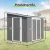 Metall Geräteschuppen Gerätehaus, 1.8x2.4m Produktbild-Vorschau 8