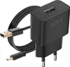 Sony, Original Sony EP800 USB Wand Ladegerät, Schwarz Produktbild-Vorschau 1