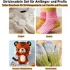 Breinaalden voor dikke wol, 40 cm, set van 9 stuks, Productafbeelding-voorbeeld 6