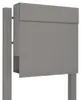 Standbriefkasten Manhattan in Grau Metallic Produktbild-Vorschau 2