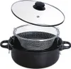 Excellent Houseware Bratpfanne mit Glasdeckel 26 cm Produktbild-Vorschau 1