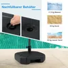 43 cm langer & breiter Schirmständer, mit Wasser & Sand Produktbild-Vorschau 7
