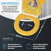 SANILO® WC sedadlo s automatickým spúšťaním a rýchlym Náhľad obrázku produktu 4