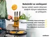 endusor panvica na palacinky so smajlíkovým motívom pre indukciu s nepriľnavým povrchom na prípravu  Náhľad obrázku produktu