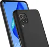Silikon Hülle für Huawei P40 Lite Schutzhülle Matt Schwarz Produktbild-Vorschau 2