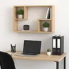 Wandregal Bristol1 mit 3 Fächern, 61x38x17 cm (B/H/T), bis Produktbild-Vorschau 1