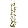 vidaXL Blumengirlanden Blumen 6 Stk. Helllila 215 cm Produktbild-Vorschau 3