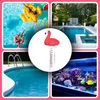Schwimmthermometer Pool Flamingo Mit Schnur Produktbild-Vorschau 2