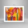 Poster - Poster ohne Rahmen - Abstraktion modern - 50x40 cm Produktbild-Vorschau 4