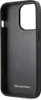 The back of a black iPhone case with the Mercedes-Benz logo embossed on it. Voir les images du produit