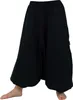 Haremshose Pluderhose Pumphose Aladinhose aus Baumwolle - Produktbild-Vorschau 1