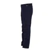 A pair of navy blue cargo pants shown from the side against a white background. Produktbild-Vorschau