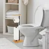 relaxdays Uchwyt na papier toaletowy z półką Podgląd zdjęcia produktu 3