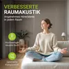 Juskys Wandpaneele Akustik 4er Set 2,88 qm - Verbesserte Produktbild-Vorschau 2