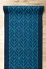 CHODNIK PODGUMOWANY PIÓRA granat 120cm niebieski 120x400 cm Podgląd zdjęcia produktu 5