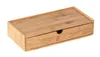 A bamboo storage box with a drawer is shown against a white background. Náhľad obrázku produktu