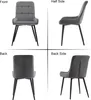 CLIPOP lot de 4 chaises de salle à manger, chaise de salon Voir les images du produit 6