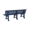 Gartenbank Jamaika | 4-Sitzer | Blau | HxBxT 80x200x64cm | Produktbild-Vorschau 3