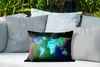 MuchoWow® Outdoor Kissen - Weltkarte - Aquarell - Produktbild-Vorschau 4