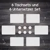 Tischset 6x45x30 cm + 6x10fi cm Platzset Tischmatte Produktbild-Vorschau 4