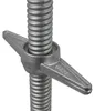 GeZu Impex® Gerüstspindel 650 mm, Ø 38 mm, Gewindefußplatte Produktbild-Vorschau 2