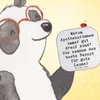 Mr. & Mrs. Panda Tassenuntersetzer Spruch Glückliche Produktbild-Vorschau 2