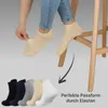 Sneakersocken Uni mit Fersenlasche – Nahtlose Kurzsocken Produktbild-Vorschau 8