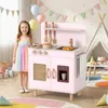 COSTWAY Cucina per bambini, cucina giocattolo per bambini Anteprima dell’immagine prodotto 2