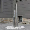CLGarden Edelstahl Säulenbrunnen ESB1 mit 3 Säulen 100cm Produktbild-Vorschau 12