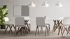 Lavagna in sughero grigio e bianca magnetica COMBI 90x60cm Anteprima dell’immagine prodotto 8