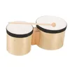 Festival Bongo Trommel, Trommel Holz Percussion Instrument Produktbild-Vorschau 5