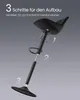 VASAGLE Barstuhl 2er Set, Küchenhocker, 88-108 cm Produktbild-Vorschau 4