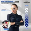 ROCKBROS Fahrradbrille Photochrome UV400 Outdoor Radsport Produktbild-Vorschau 4