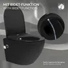 LuxeBath Spülrandloses Wand Hänge-WC mit Bidet-Funktion, Produktbild-Vorschau 6