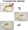 U-förmiges Nackenkissen aus Memory-Schaum für Produktbild-Vorschau 4