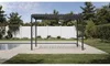 Pergola Basis Mirador mit Lamellendach, Pfostenstärke Produktbild-Vorschau 3