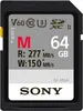Sony SDXC serie M 64 GB UHS-II Classe 10 U3 V60 Anteprima dell’immagine prodotto 1