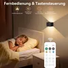 2 Stück Akku Wandleuchte Innen mit Bewegungsmelder & Produktbild-Vorschau 2