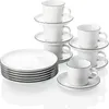 Kaffee-Set 18-tlg. - CUCINA COLORI SCHWARZ / BLACK - Produktbild-Vorschau 1