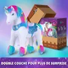 PonyCycle Modèle Y Licorne en peluche à chevaucher pour Voir les images du produit 7