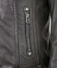 Mauritius - Damen Lederjacke Bikerjacke Lammnappa Kapuze Produktbild-Vorschau 5
