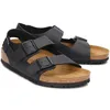 Birkenstock Herren Milano Sandalen, Schwarz 43 Produktbild-Vorschau 13