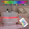 Nachttisch mit LED-Beleuchtung 46cm hoch mit 2 Produktbild-Vorschau 4