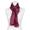 Seidenschal Halstuch Schal lila aubergine Seide 180x45cm Produktbild-Vorschau 2
