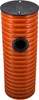 Drainageschacht DN315 1m mit Anschluss 2xDN110 Deckel Produktbild-Vorschau 4