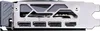 Close-up view of the rear ports of a graphics card. Produktbild-Vorschau