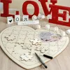 Holz Wunschherz Puzzle 49 Puzzleteile Hochzeit Gästebuch Produktbild-Vorschau 3