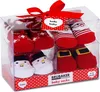 BRUBAKER 4 Paar Baby Socken 0-12 Monate - Weihnachten - in Produktbild-Vorschau 1