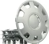 4x 14" Zoll Radkappen Silber Radzierblenden Radblenden ALFA Produktbild-Vorschau 1